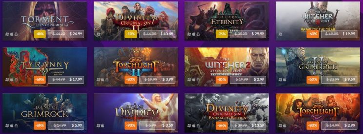 GOG New Year's Resolution Sale SS1