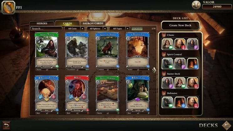 Lord of the Rings: Living Card Game Early Access ss1
