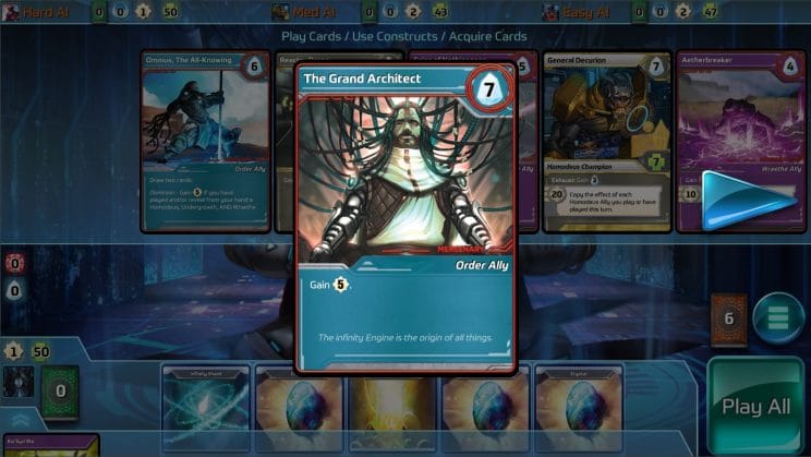 Shards of Infinity Strategy Card Game ss1