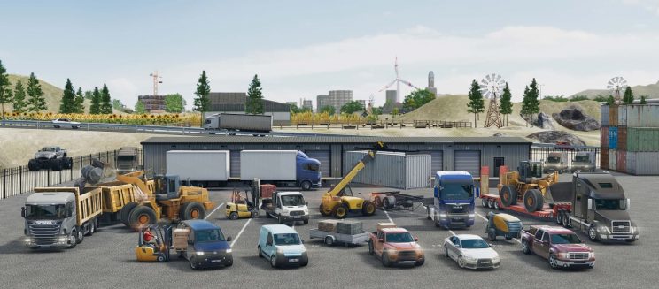 Truck Logistics Simulator Game ss2